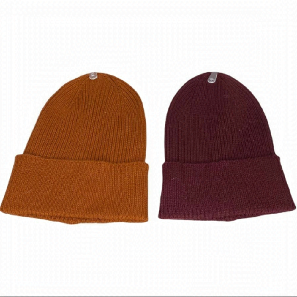 EMANUEL GERALDO 2 pack toques beanie NWT